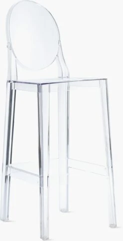 Kartell One More Stool -Muutous Zone W DWR 1620 760539 clear a