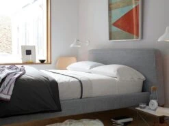 Parallel Bed, Wide -Muutous Zone W DWR 1632 100064799 walnut fog v1 001 jpg