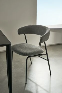 Gubi Violin Chair 12 Gubi Violin Chair -Muutous Zone W DWR 2047 807371 black detail 0746