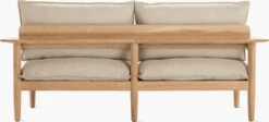 Terassi Sofa, Two Seater -Muutous Zone W DWR 2195407 100069259 teak papyrus b