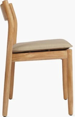 Terassi Side Chair -Muutous Zone W DWR 2195414 100069265 teak papyrus p