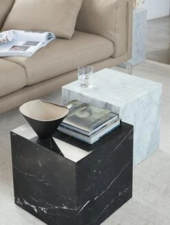 Plinth Side Table -Muutous Zone W DWR 2197452 100090312 nero marquina v1 001