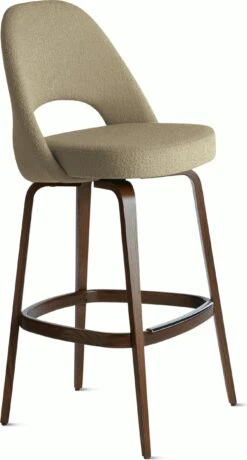 Saarinen Executive Stool -Muutous Zone W DWR 2516365 100145999 neutral walnut a