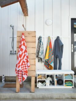 Dusen Dusen Striped Beach Towels -Muutous Zone W DWR 2516809 100151786 white v3 001 1