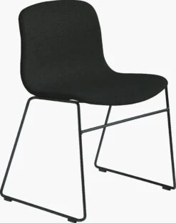 Hay AAC 09 - About A Chair - Upholstered Side Chair Sled Base