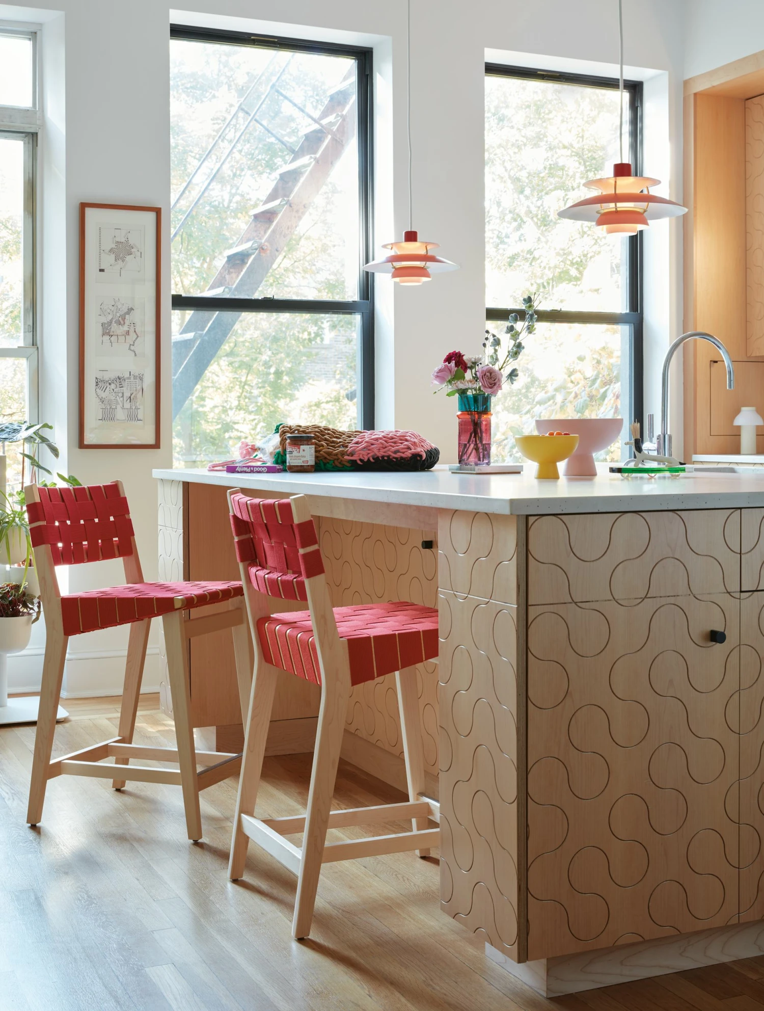 Risom Dining Stool 4 Risom Dining Stool - Image 4