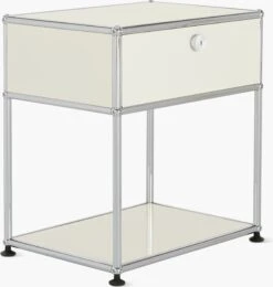 USM Haller P2 Bedside Table -Muutous Zone W DWR 2517370 100157738 white a