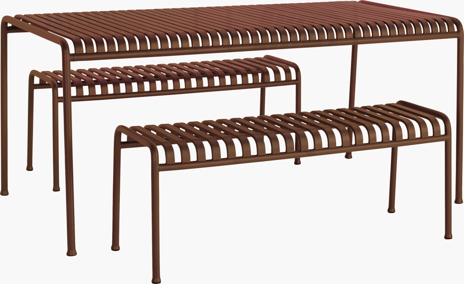 Hay Palissade Dining Set, Bench 1 Hay Palissade Dining Set, Bench