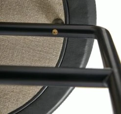 Circular Stool -Muutous Zone W DWR 2518564 100179768 gunmetal elegant leather anthracite d v2