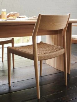 Karimoku Chair -Muutous Zone W DWR 2521958 100193620 oak papercord v1 001