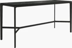 Carver Bar Table, Ceramic Top