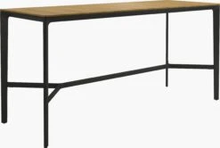 Carver Bar Table, Teak Top