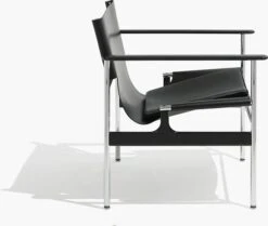 Pollock Arm Chair 8 Pollock Arm Chair -Muutous Zone W DWR 2527489 100203712 chrome black leather p
