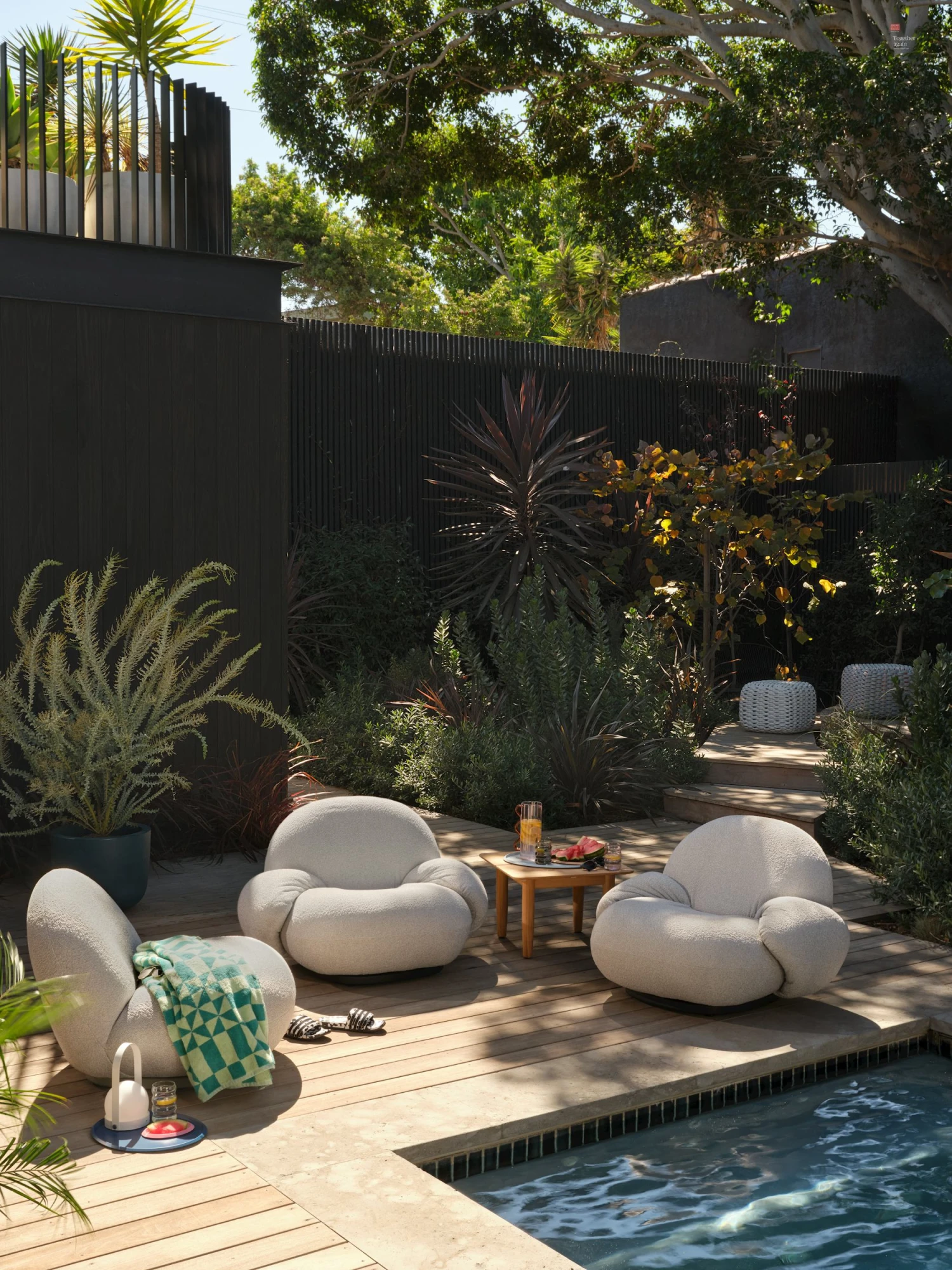 Gubi Pacha Outdoor Lounge Chair 8 Gubi Pacha Outdoor Lounge Chair - Image 8