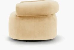 Huggy Swivel Chair -Muutous Zone W DWR 2538846 100283847 dune p