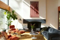 Eames Lounge Chair And Ottoman -Muutous Zone W DWR 2544057 100328168 graphite velvet black v1 001 3