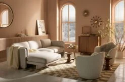 Pastille Sectional Chaise, 105" -Muutous Zone W DWR 2544256 100347392 patisserie v1 728