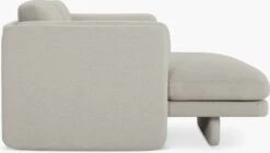 Pastille Sectional Chaise, 80" -Muutous Zone W DWR 2544256 100392009 mode shell p