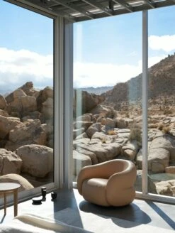 Soffi Swivel Chair -Muutous Zone W DWR 2557897 100390626 sand v1 001