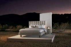 Madeleine Headboard 6 Madeleine Headboard -Muutous Zone W DWR 2561519 100415123 oak shell desert