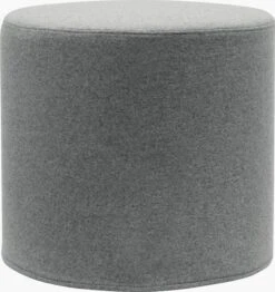 Softline Drum Pouf, High