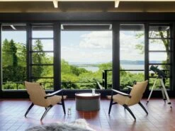 Softline Drum Pouf, High -Muutous Zone W DWR 3527 702508 light grey v1 001