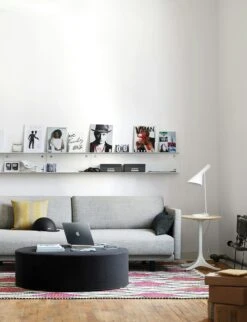 Softline Drum Pouf, High -Muutous Zone W DWR 3527 9190236 anthracite v jpg