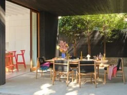 Finn Dining Chair -Muutous Zone W DWR 4180 869164 teak stainless v2 068 1