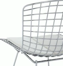 Bertoia Two-Tone Side Chair -Muutous Zone W DWR 418 401296 chrome white d3 3