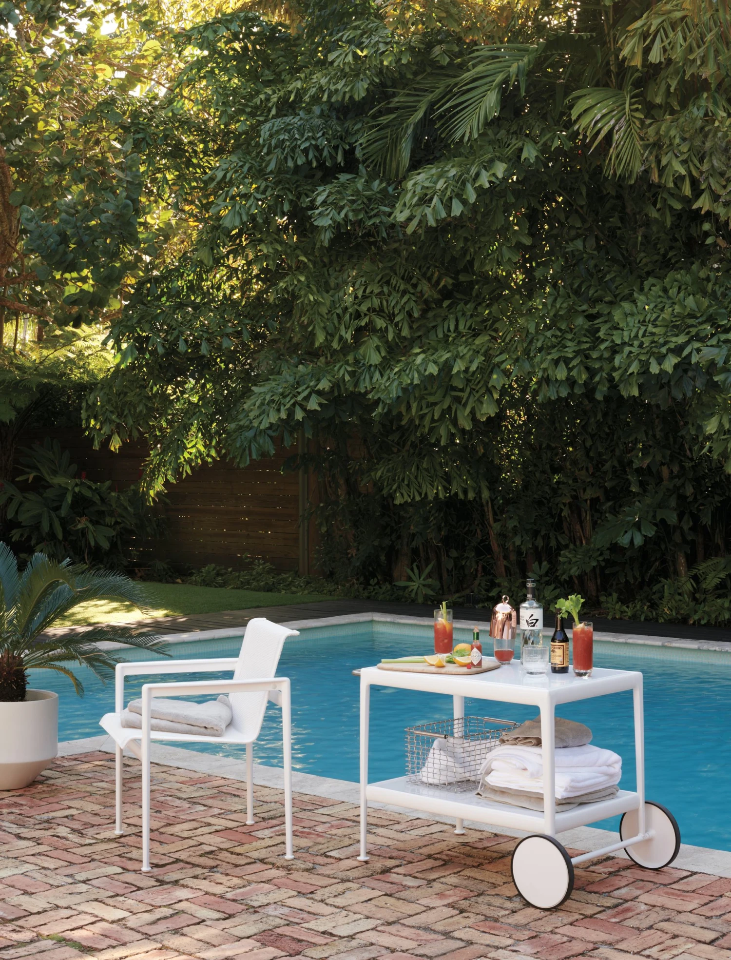 1966 Collection Porcelain Serving Cart 11 1966 Collection Porcelain Serving Cart - Image 11