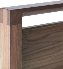 Matera Bed, High Headboard -Muutous Zone W DWR 5114 309462 walnut d1