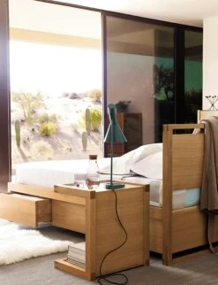 Matera Bed, High Headboard -Muutous Zone W DWR 5114 756198 oak v4 tif