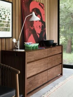 Matera Dresser, Five Drawer -Muutous Zone W DWR 5117 305150 walnut v1 001 1