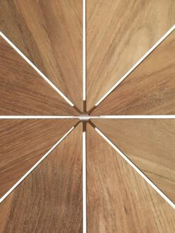 Petal End Table -Muutous Zone W DWR 6007 684972 teak d2