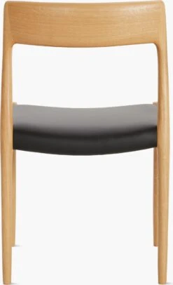 Moller Model 77 Side Chair -Muutous Zone W DWR 6315 100322910 oak black b