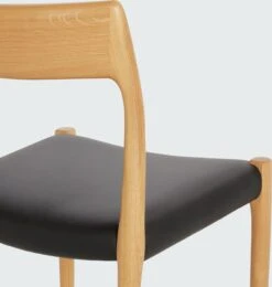 Moller Model 77 Side Chair -Muutous Zone W DWR 6315 100322910 oak black d1