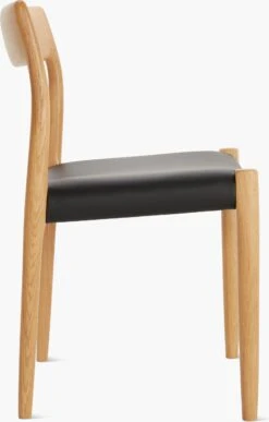 Moller Model 77 Side Chair -Muutous Zone W DWR 6315 100322910 oak black p