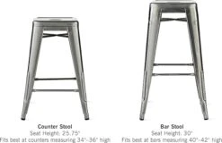 Tolix Marais Stool -Muutous Zone W DWR 6345 500814 galvanized cf jpg