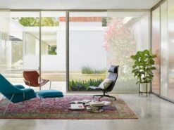 Eames Aluminum Group Lounge Chair -Muutous Zone W DWR 724 604727 black black v1