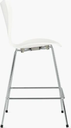 Fritz Hansen Series 7 Stool -Muutous Zone W DWR 7321 646420 white p
