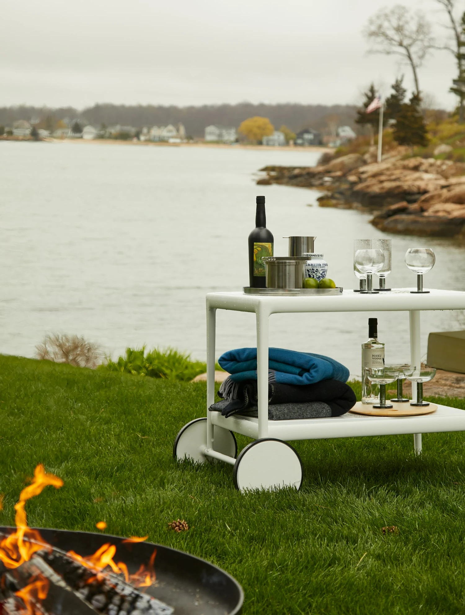 1966 Collection Porcelain Serving Cart 9 1966 Collection Porcelain Serving Cart - Image 9