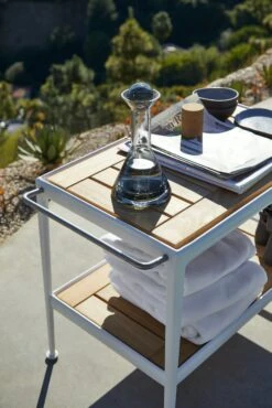 1966 Collection Porcelain Serving Cart 19 1966 Collection Porcelain Serving Cart -Muutous Zone W DWR SP23 EDITORIAL STAHL HOUSE 967