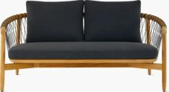 Crosshatch Outdoor Settee