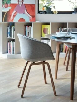 Hay About A Chair 23 Armchair 11 Hay About A Chair 23 Armchair -Muutous Zone W HAY 2514604 100147056 light grey walnut v1 001