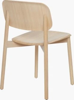 Hay Soft Edge 60 Side Chair -Muutous Zone W HAY 2514867 100128021 matte lacquered oak d1