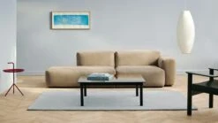Hay Mags Soft Low One Arm Sofa -Muutous Zone W HAY 2515835 100153316 linara 216 doeskin v1