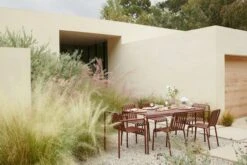 Hay Palissade Dining Armchair 16 Hay Palissade Dining Armchair -Muutous Zone W HAY 2515920 100374254 iron red v1 001 3