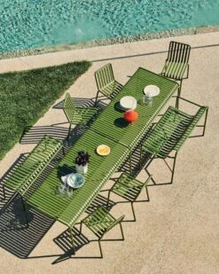 Hay Palissade Table With Middle Leg -Muutous Zone W HAY 2517530 100159114 olive v1 001 2