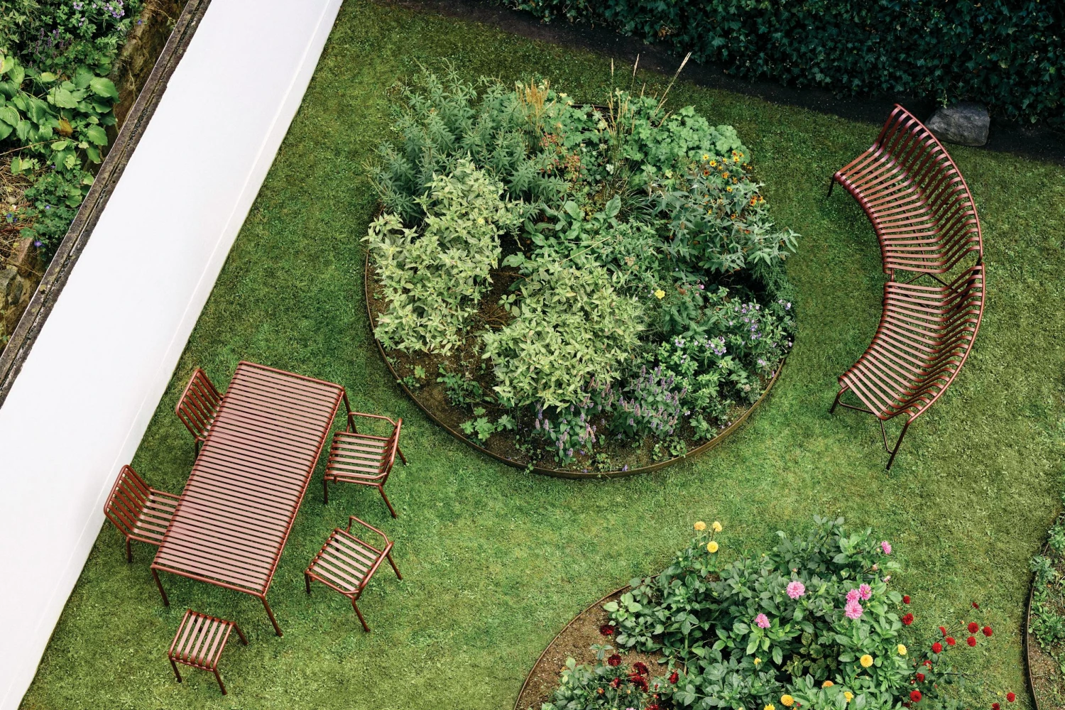 Hay Palissade Dining Set, 4 Side Chairs & 2 Dining Armchairs 3 Hay Palissade Dining Set, 4 Side Chairs & 2 Dining Armchairs - Image 3