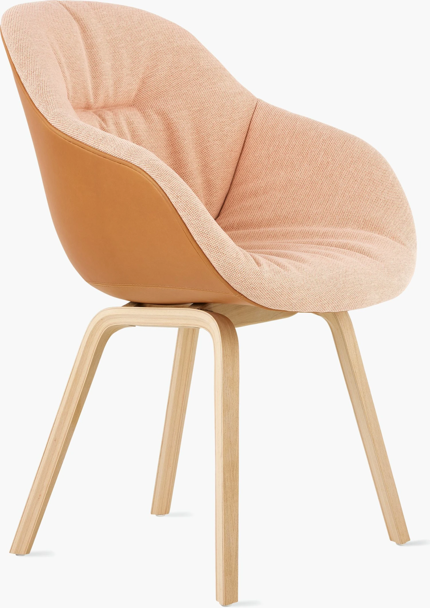 Hay AAC 123 Soft Duo - About A Chair - Upholstered Armchair Wood Base 1 Hay AAC 123 Soft Duo - About A Chair - Upholstered Armchair Wood Base